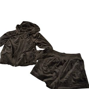 Francesca’s Matching Jacket and Shorts Set